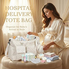 Coowarmbutb diaper tote showing wet dry pocket