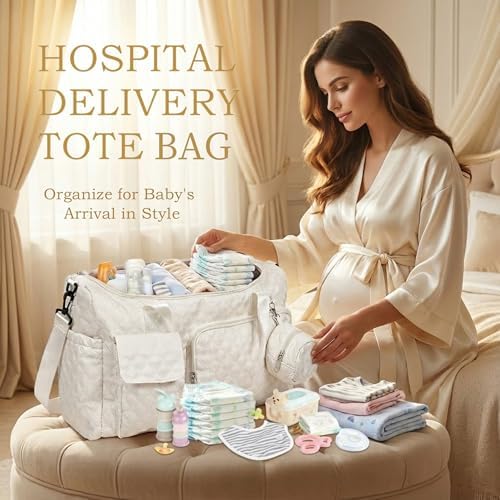 Coowarmbutb diaper tote showing wet dry pocket