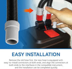 Packaging view of the Magluv A20015 aquarium pump replacement part detailing product dimensions and compatibility information.
