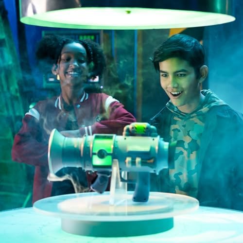 Despicable Me 4 ultimate fart blaster launching a visible fog ring from its barrel