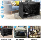 Joroamp waterproof pet privacy cover with multiple zippered doors open demonstrating universal compatibility.