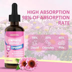 Close up of Aegisvital Lymphatic Drainage drops packaging details