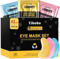 Tibobo Under Eye Patches front view showing packaging and 25 pairs count