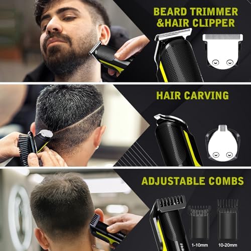 Fadeking 5-in-1 grooming kit attachments and accessories