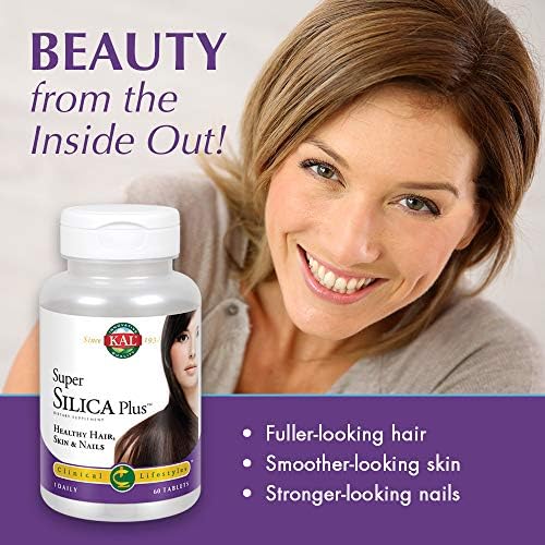 KAL Super Silica Plus dietary supplement showing the ActivTab rapid disintegration technology description.
