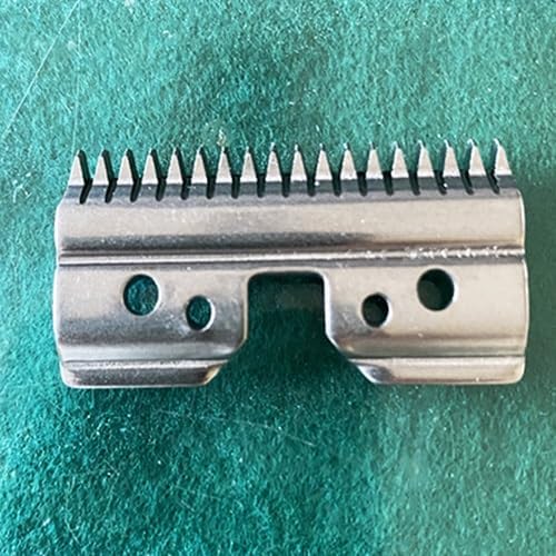 ASDEHH 18 teeth pet stainless steel clipper cutting blade package front view for professional dog grooming