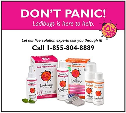Ladibugs lice treatment kit instructions and results for super lice
