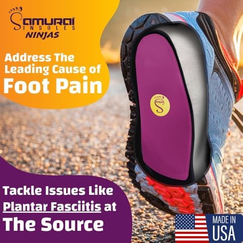 Orthotic lab made shoe inserts for flat feet showing the springy polypropylene shell.