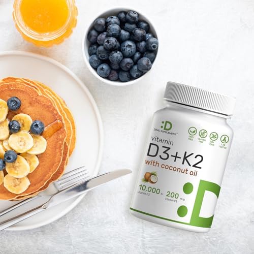 Deal Supplements coconut oil infused softgels close up