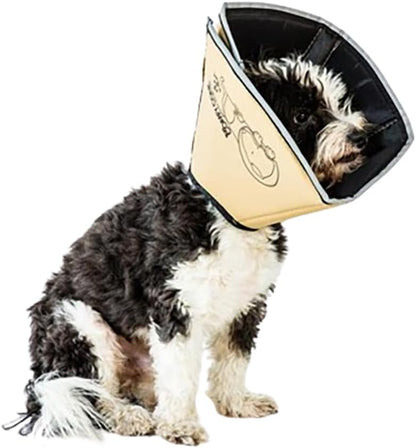 All Four Paws Comfy Cone Pet Cone for Dogs, Cats, Small-Long, Black - Comfortable Soft Dog Cone Collar Alternative for After Surgery, Wound Care, Spay, Neuter - Dog and Cat Recovery Collar - Image 11