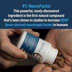 Close up of Advanced Bionutritionals brain health product packaging for focus and memory support