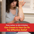 Authentic USA imported anti itch cream for psoriasis and skin irritation.