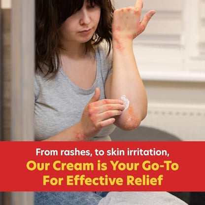 Authentic USA imported anti itch cream for psoriasis and skin irritation.