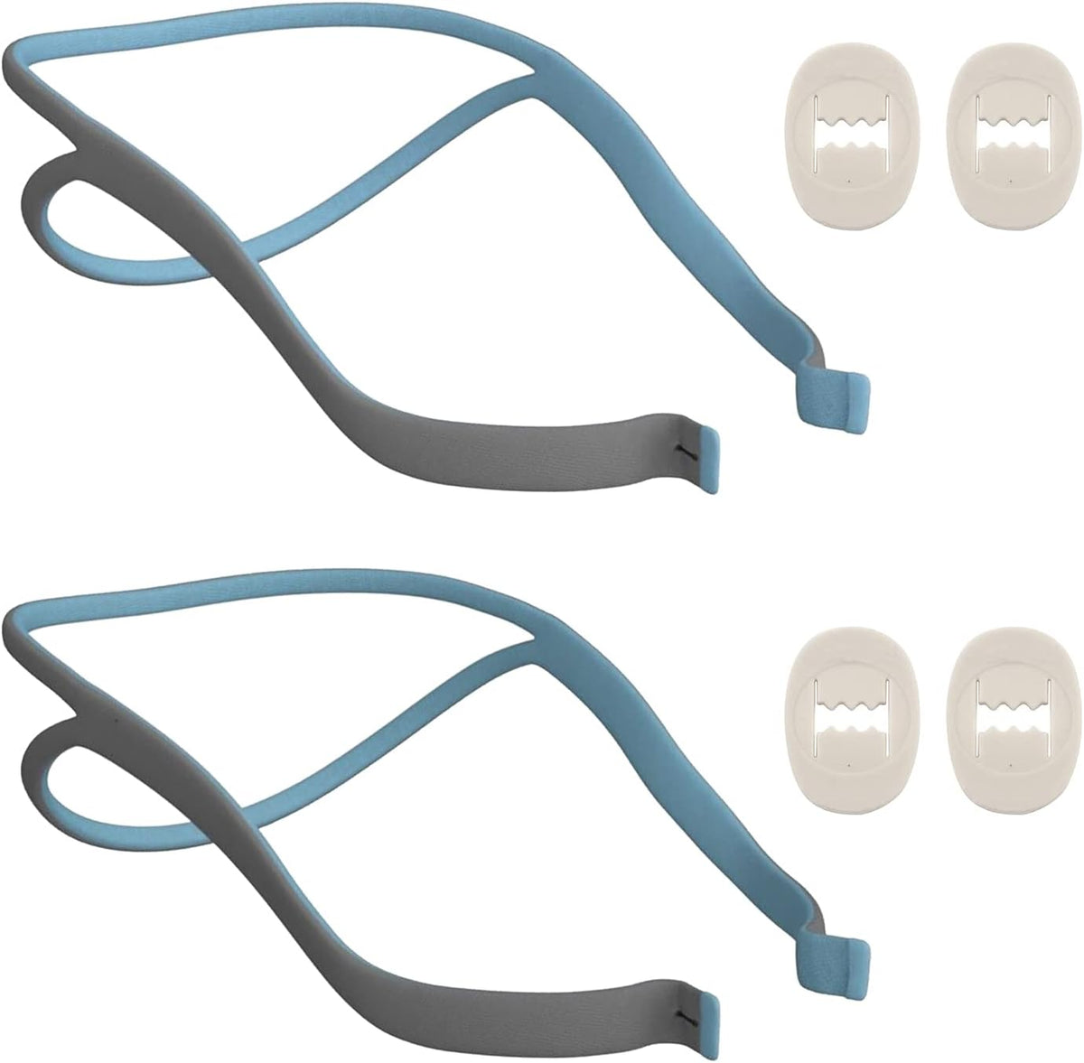 Stonespace replacement headgear for Resmed Airfit P10 front view