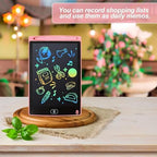 Back view of digital drawing pad with lock switch feature