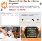 Side profile of Symcode pet chip reader device