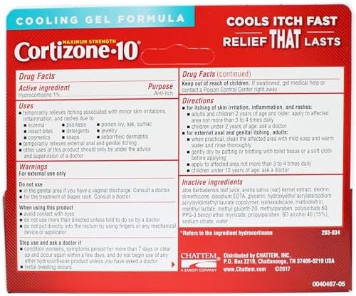 Travel-friendly 1 Ounce tubes of Cortizone-10 for outdoor skin protection.