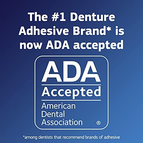 Fixodent original formula adhesive cream securing dentures through hot drinks and daily wear