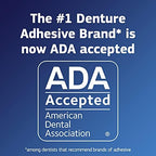 Fixodent original formula adhesive cream securing dentures through hot drinks and daily wear