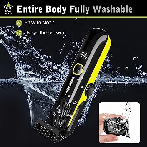 Fadeking cordless men's trimmer held in hand