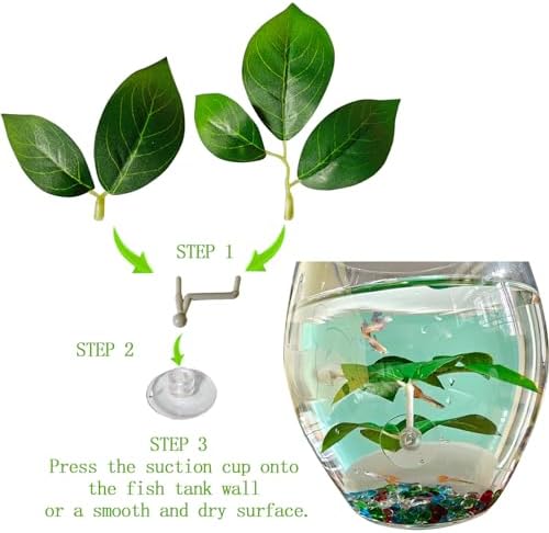 AncBace multi leaf design aquarium plant simulating natural environment for spawning