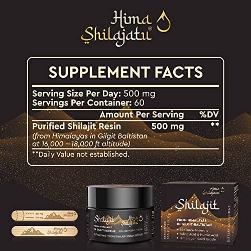 Ancient Extracts shilajit supplement box and bottle display