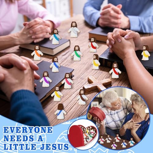 Smooth and sturdy pocket sized religious toys from Bamamon displayed on a clean background