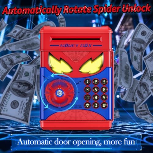 Wrystte kids automated teller machine bank password keypad and fingerprint sensor display