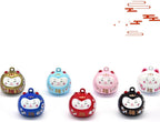 Japanese Maneki Neko inspired bell for costume accessories