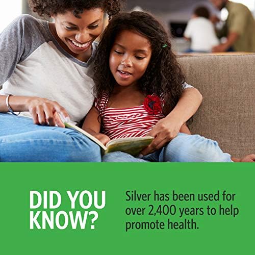 Sovereign Silver kids immune support dietary supplement packaging details