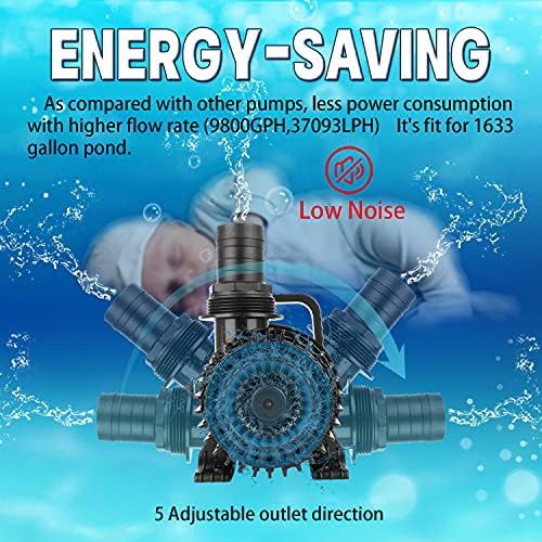 WaterRebirth submersible pump accessories and hose adapters
