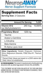 NeuropAWAY nerve support nutritional supplement lifestyle container view