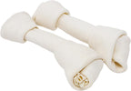hotspot pets 10 Inch Large Rawhide Dog Bones - Made from Grass Fed Cows - Long Lasting Chews Great for Dental & Oral Care - Bones for Aggressive Chewers & Large Dogs (10 Inch - 1 Count) - Image 10