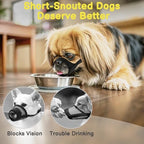 Mayerzon muzzle demonstrating breathable design for dogs