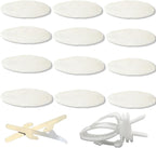Jmxu's 3.5"-4" Cuttlebone for Birds Parakeets, Cuddle Bone with Metal Clip, Cuttlefish Bone for Sharp Beaks, Natural Birds Calcium for Parrots Cockatiels Tortoises, 4 Pcs - Image 9