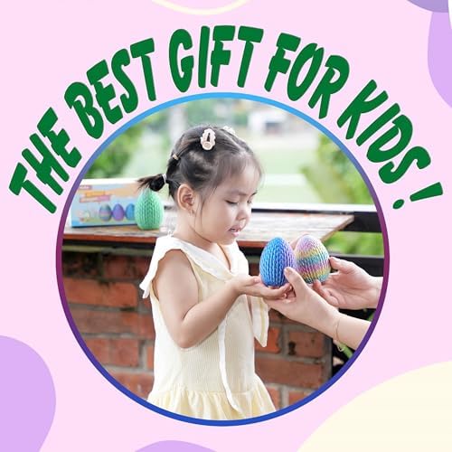 Set of three mystery dragon eggs as collectible fidget toys