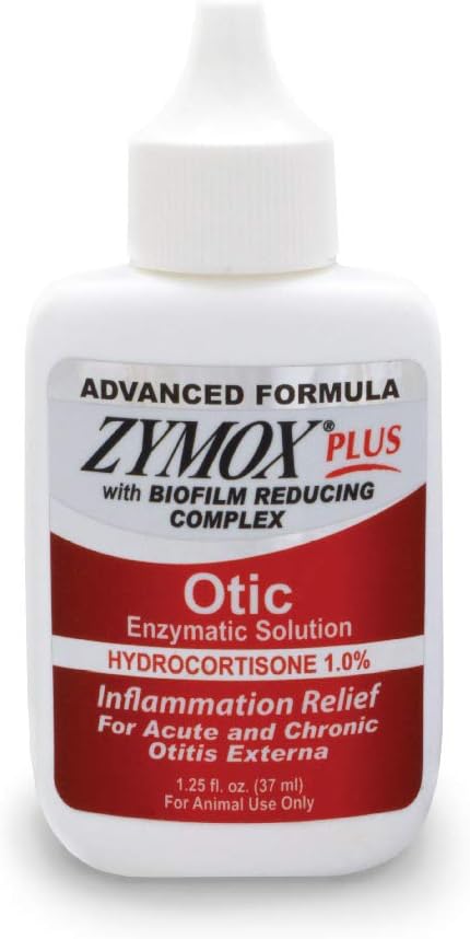 Zymox Advanced Formula Otic Plus bottle front view