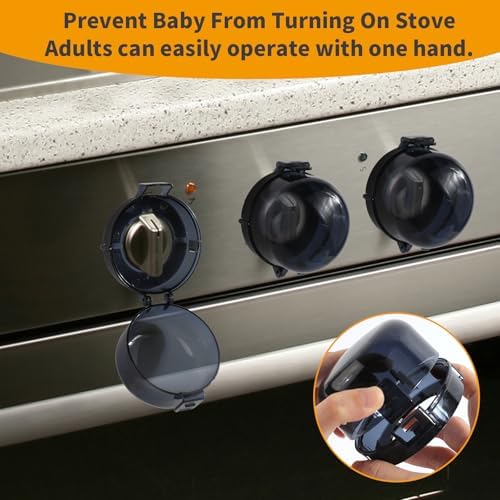 Wrichear baby proofing kit showing 6 pieces of kitchen safety gear