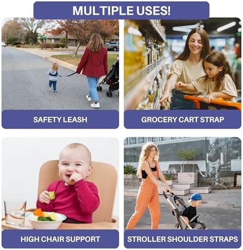 Mommy's Helper child safety harness showing padded shoulder straps