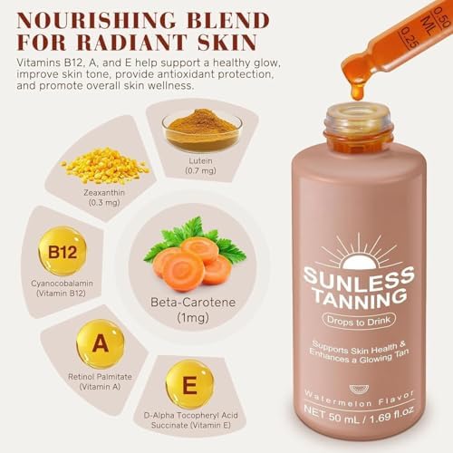Renhe Ingenuity sunless tanning drops wellness supplement