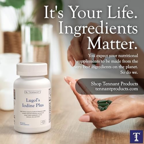 Clear Formulas iodine supplement branding and quality certification
