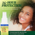 Non-toxic LiceGuard preventative spray for kids daily school hair protection
