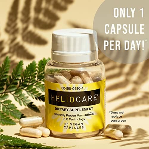 Heliocare 240mg Polypodium Leucotomos extract supplement bottle