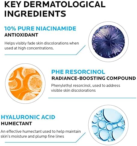 Dermatologist tested dark spot serum non-comedogenic formula