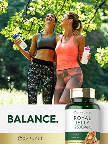 Carlyle royal jelly wellness product packaging angled shot