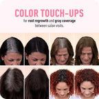 Application demonstration of Boldify powder on thinning hairline