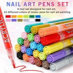 Close up of Kidology nail art marker fine tip
