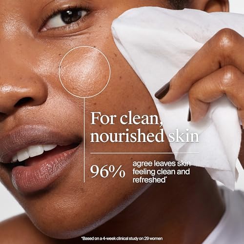 Night calming wipes with relaxing scent for bedtime skincare routine