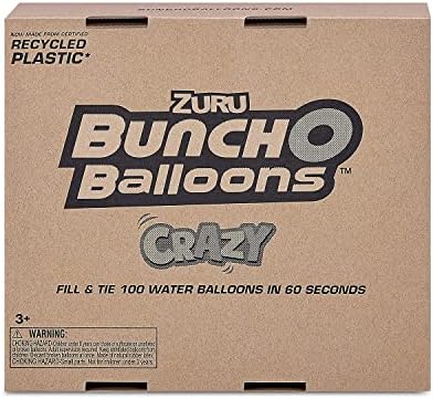 Zuru rapid filling self sealing water balloons connected to a garden hose