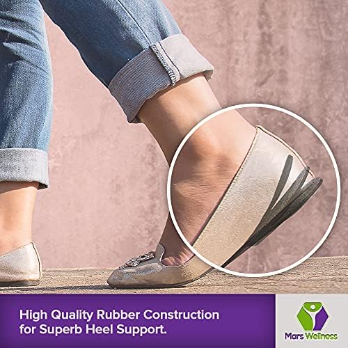 Adjustable 3-layer heel lift showing 1/8 inch customization for heel pain relief.